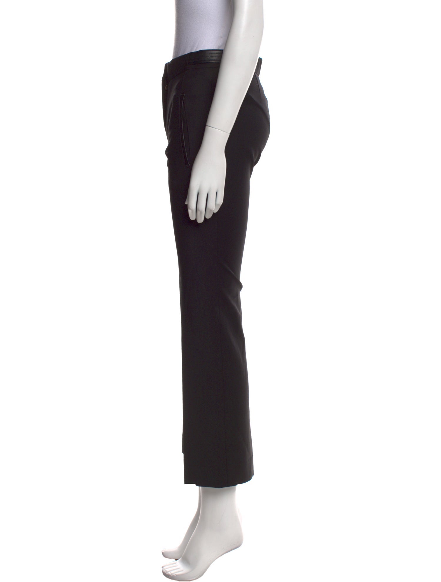 Derek Lam Virgin Wool Straight Leg Pants