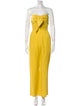 Derek Lam Linen Strapless Jumpsuit