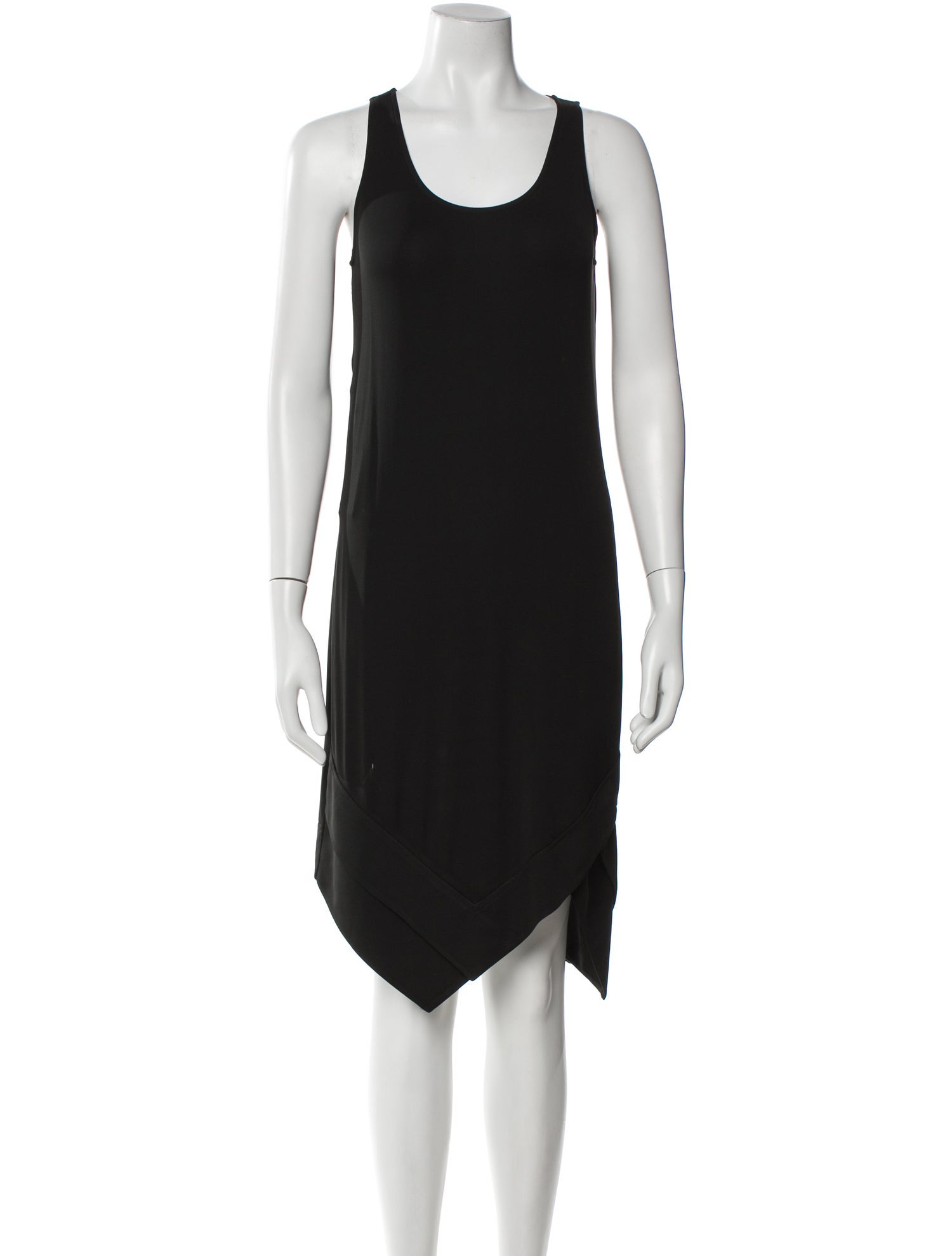 Derek Lam Scoop Neck Knee-Length Dress