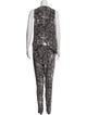 Derek Lam 10 Crosby Silk Tie-Dye Print Jumpsuit