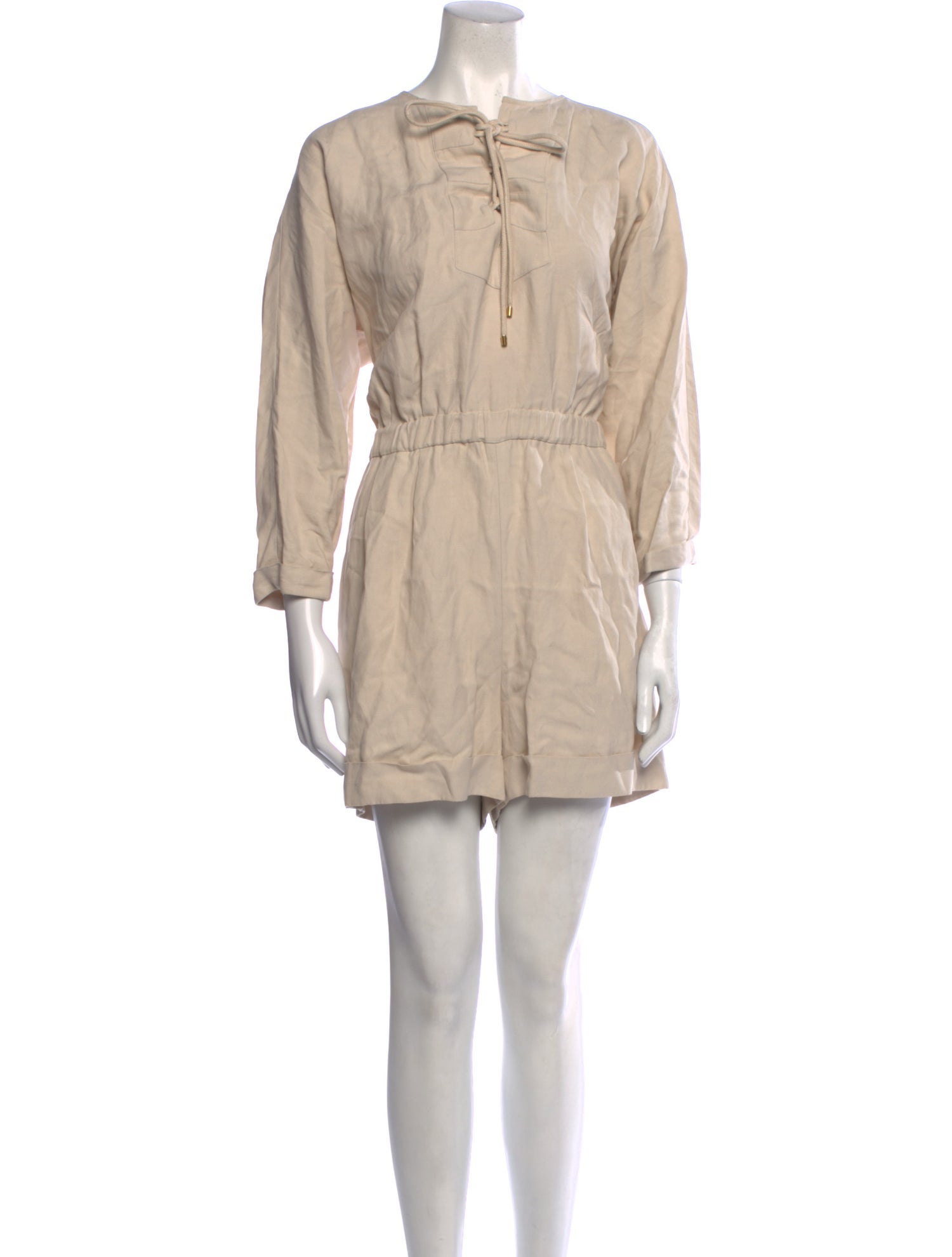 Derek Lam Crew Neck Romper