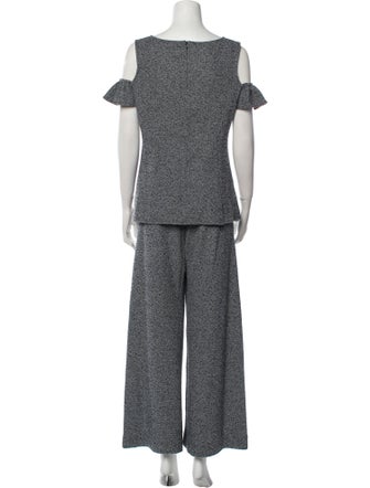 Derek Lam Ruffle Embellishment Pant Set