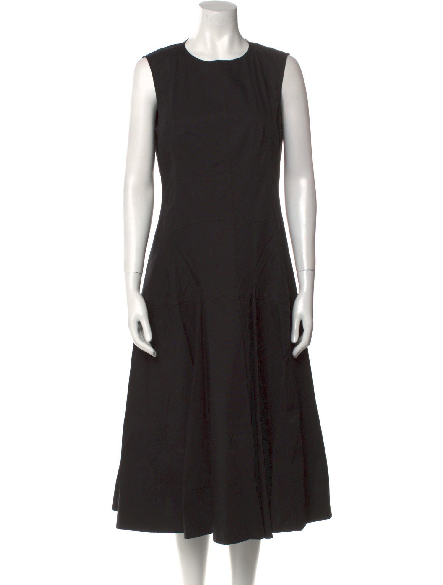Derek Lam Crew Neck Midi Length Dress