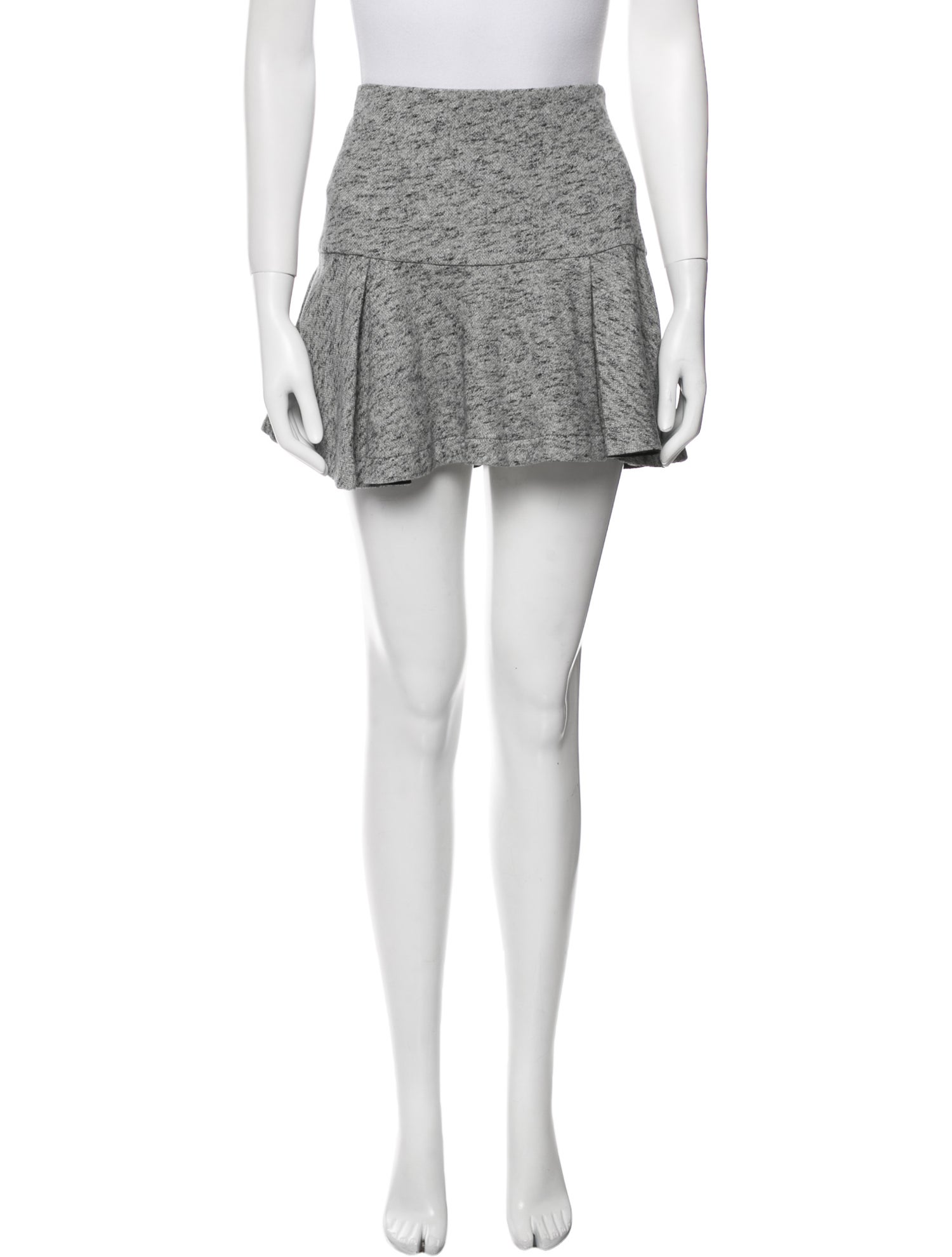 Derek Lam Pleated Accents Mini Skirt