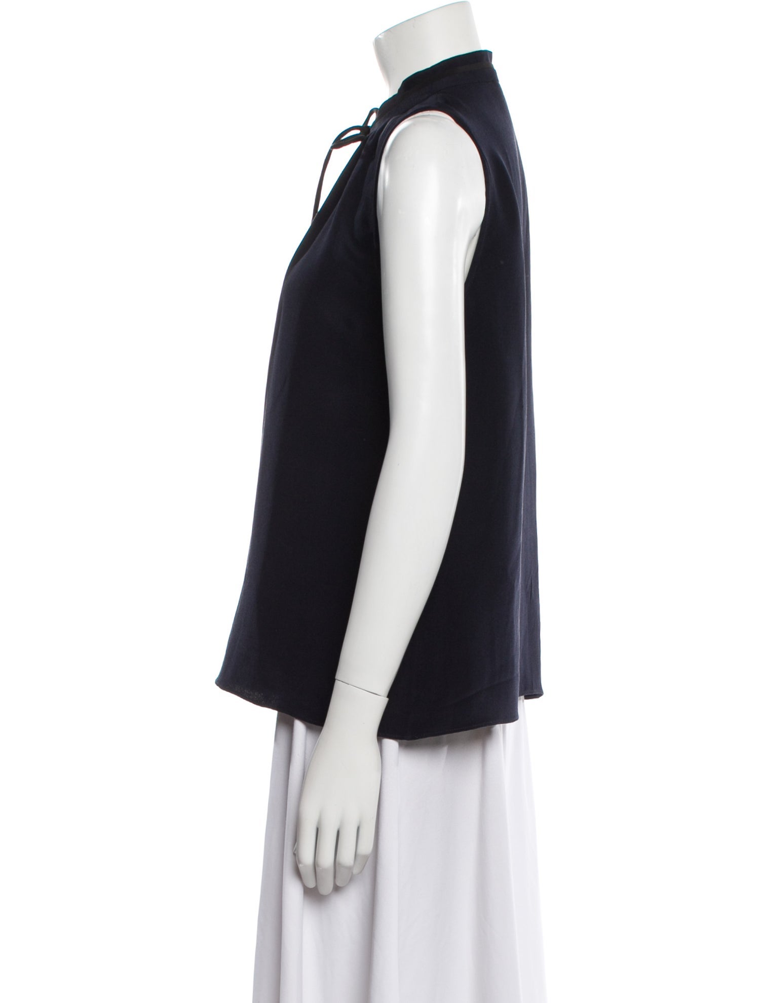 Derek Lam Silk V-Neck Blouse