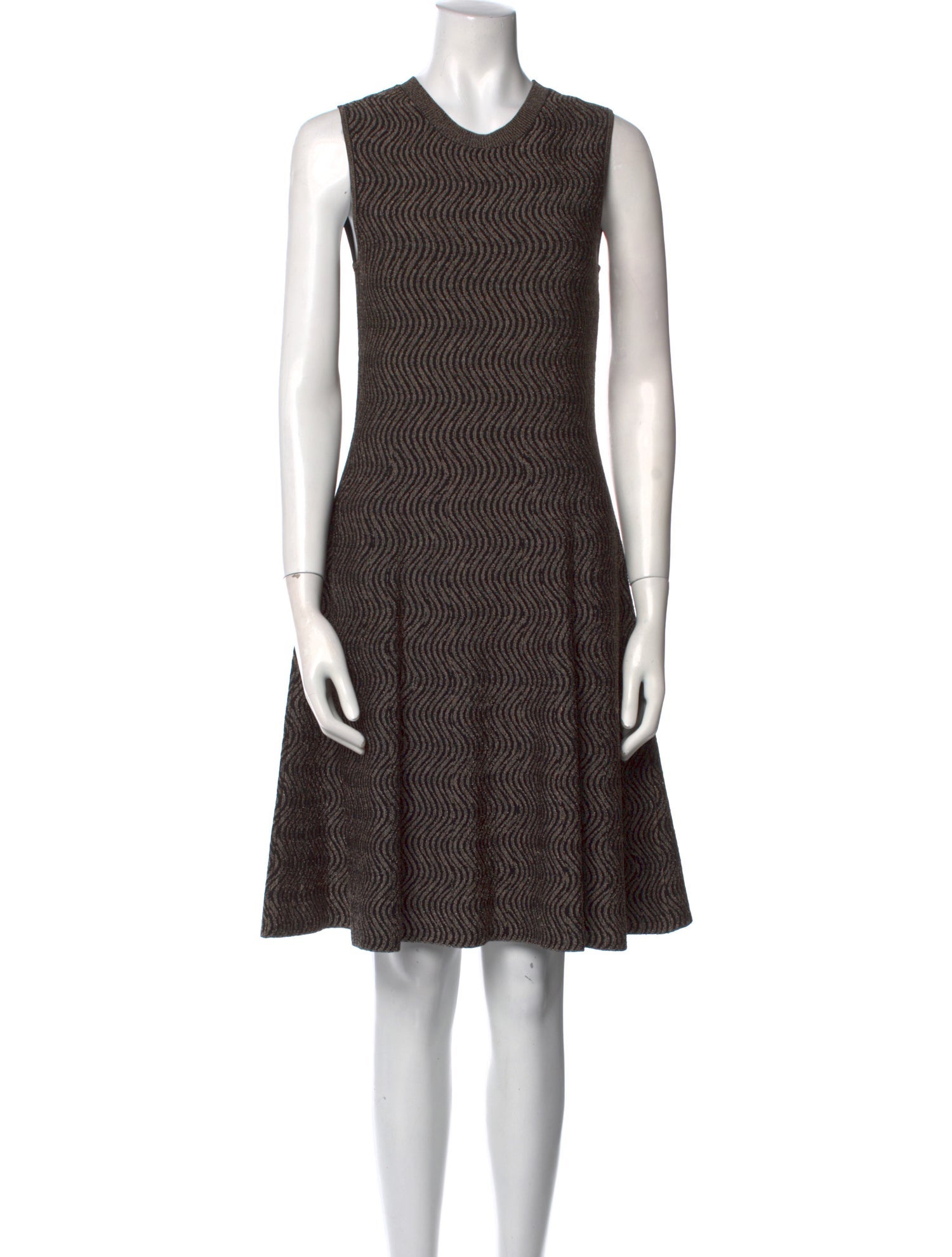 Derek Lam Printed Knee-Length Dress