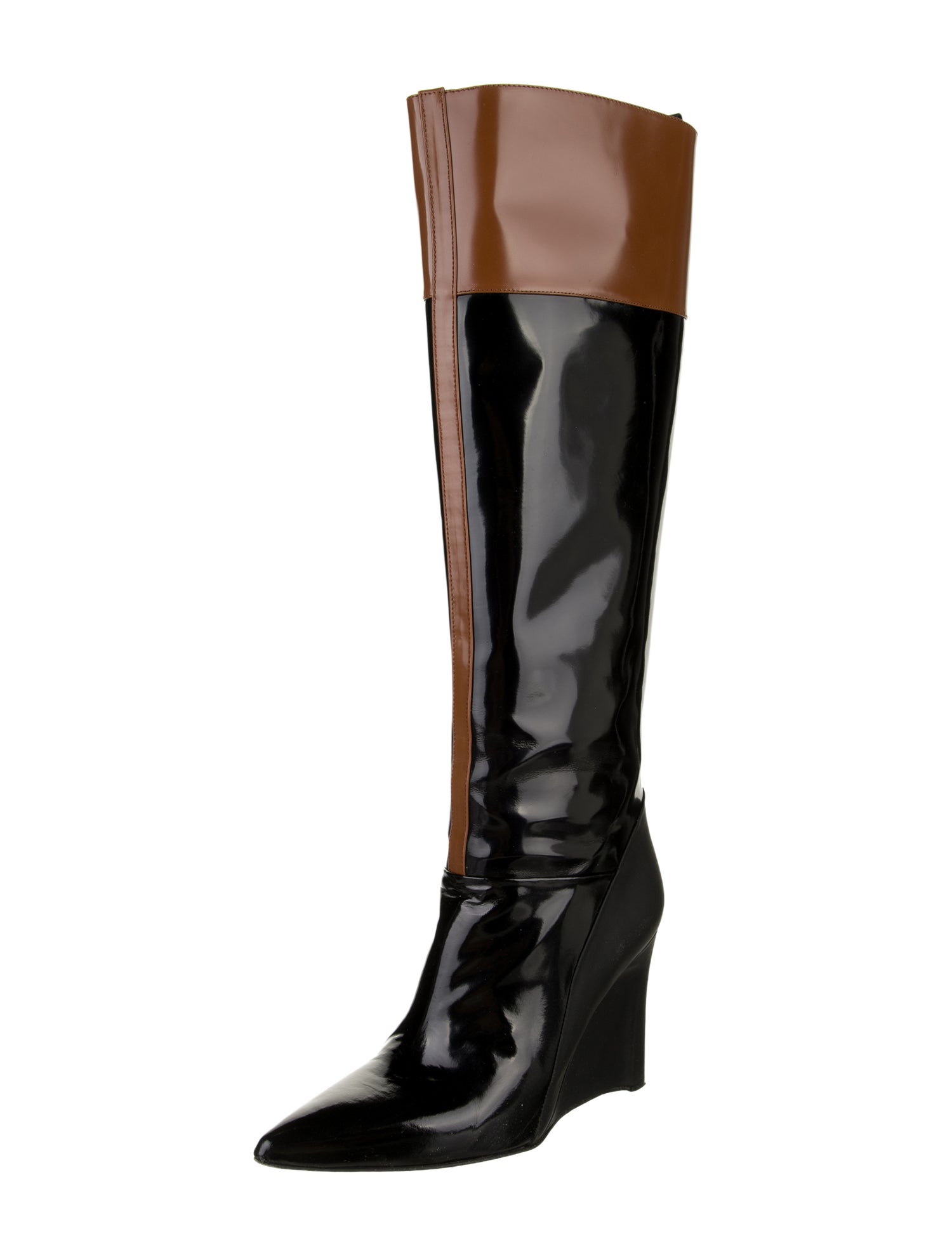 Derek Lam Patent Leather Boots