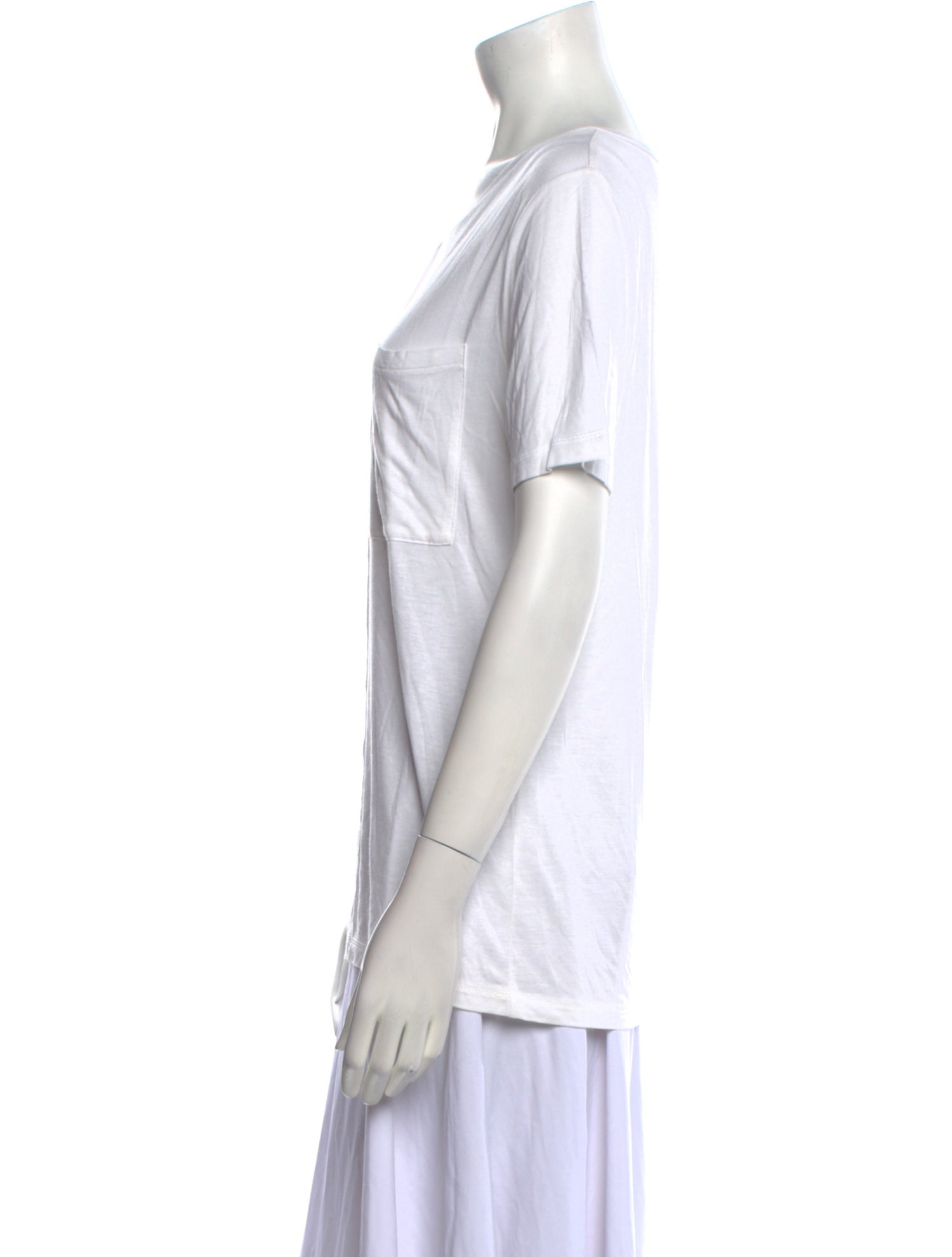 Derek Lam Crew Neck Short Sleeve T-Shirt