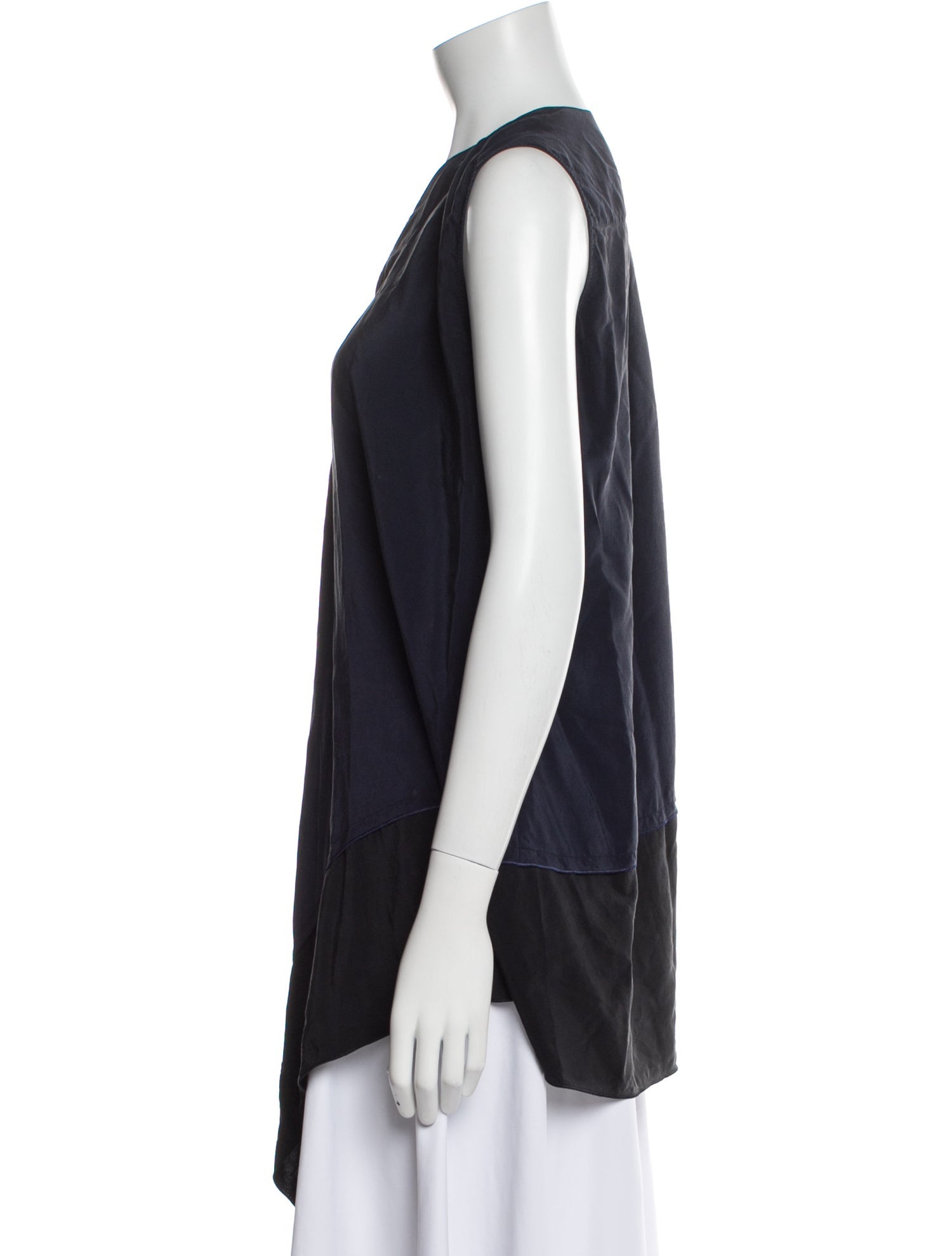 Derek Lam Silk V-Neck Tunic