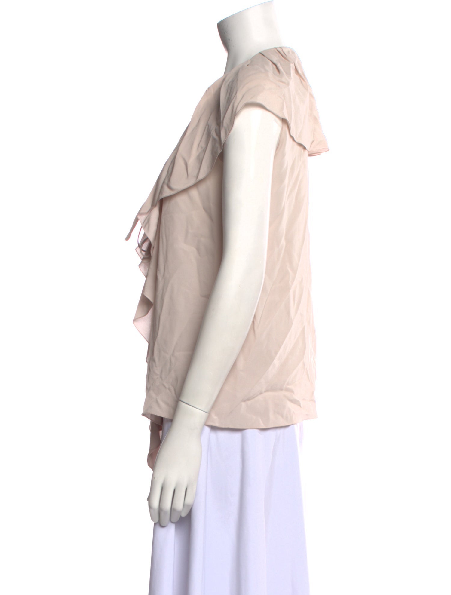 Derek Lam Silk V-Neck Blouse