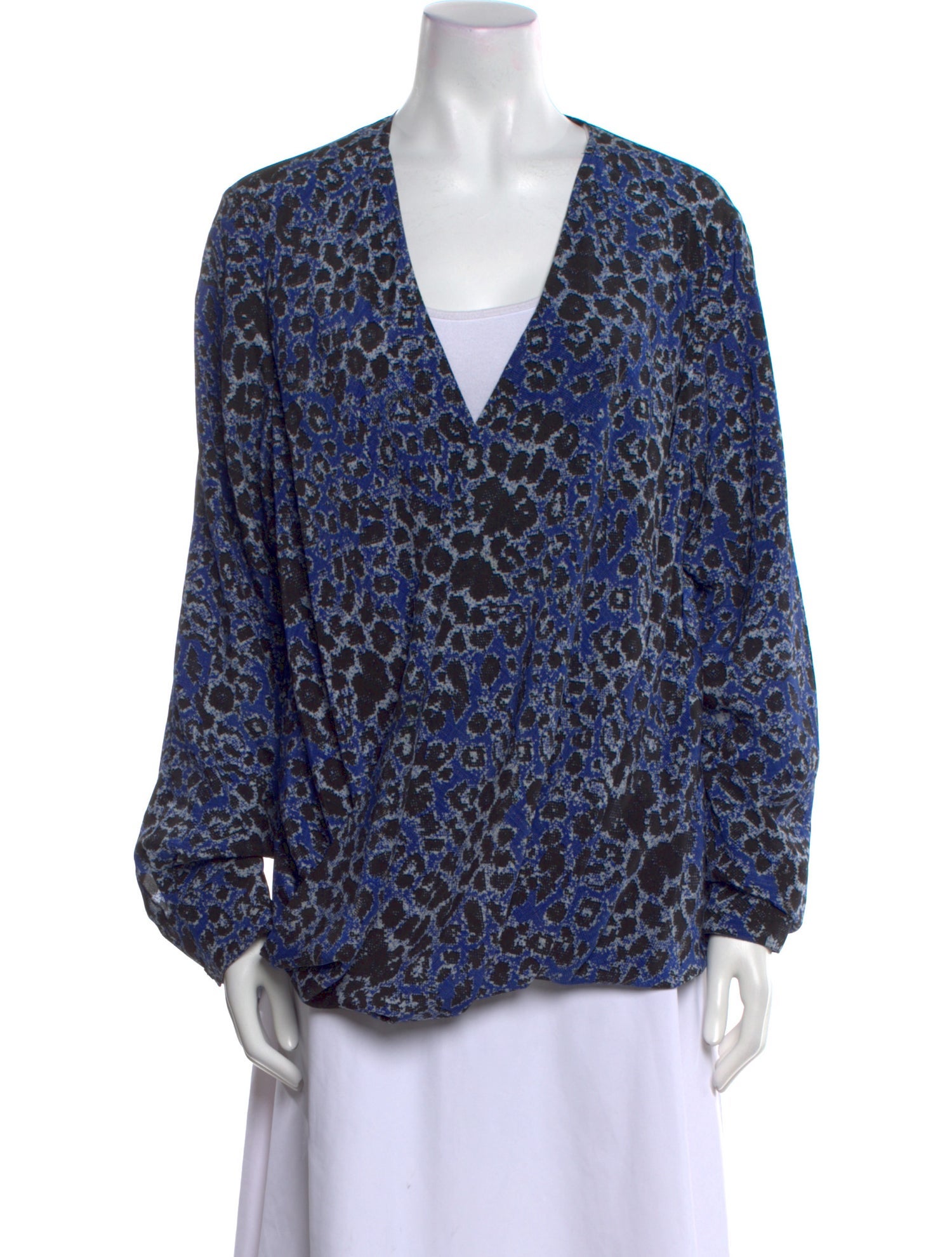 Derek Lam Silk Printed Blouse w/ Tags