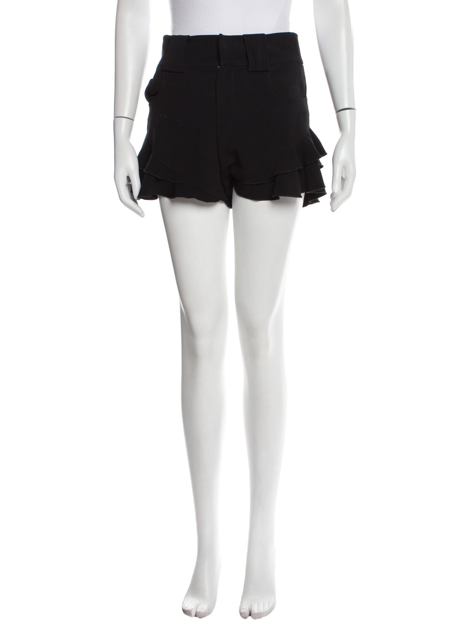 Derek Lam Ruffle Embellishment Mini Skirt