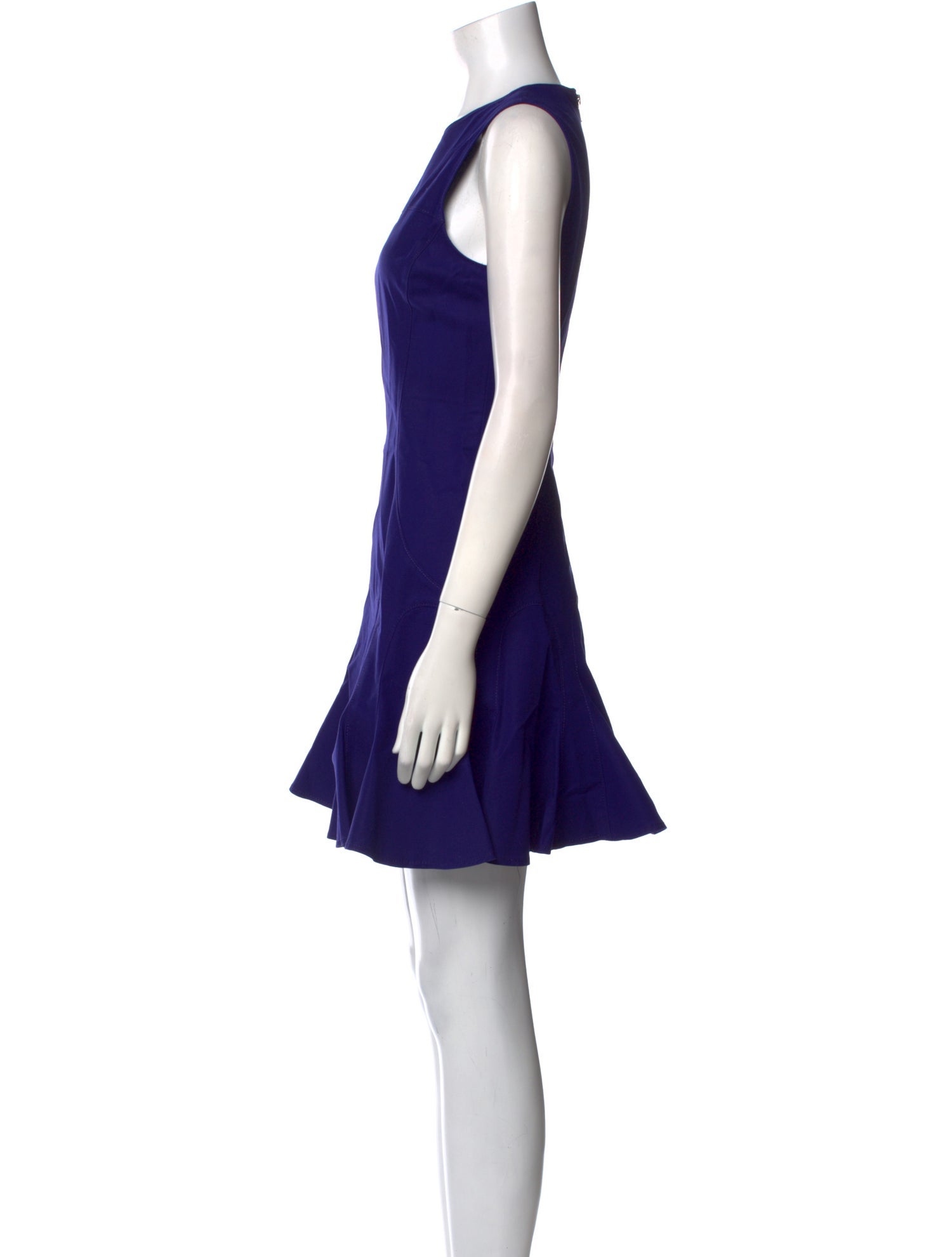 Derek Lam Crew Neck Mini Dress