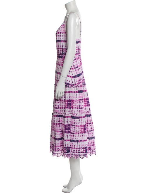 Derek Lam Printed Midi Length Dress
