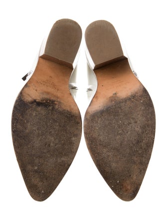 Derek Lam Embossed Leather Embroidered Accent Boots