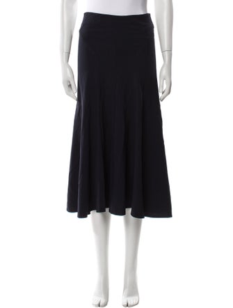 Derek Lam Ruffle Embellishment Midi Length Skirt