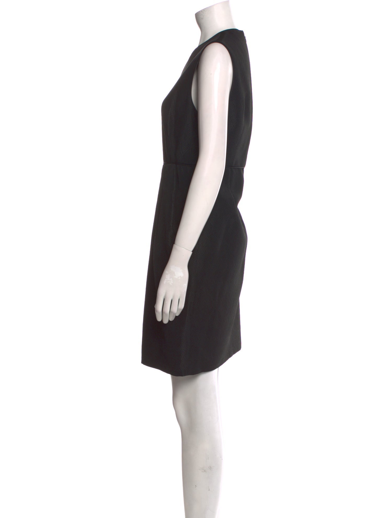 Derek Lam Crew Neck Mini Dress