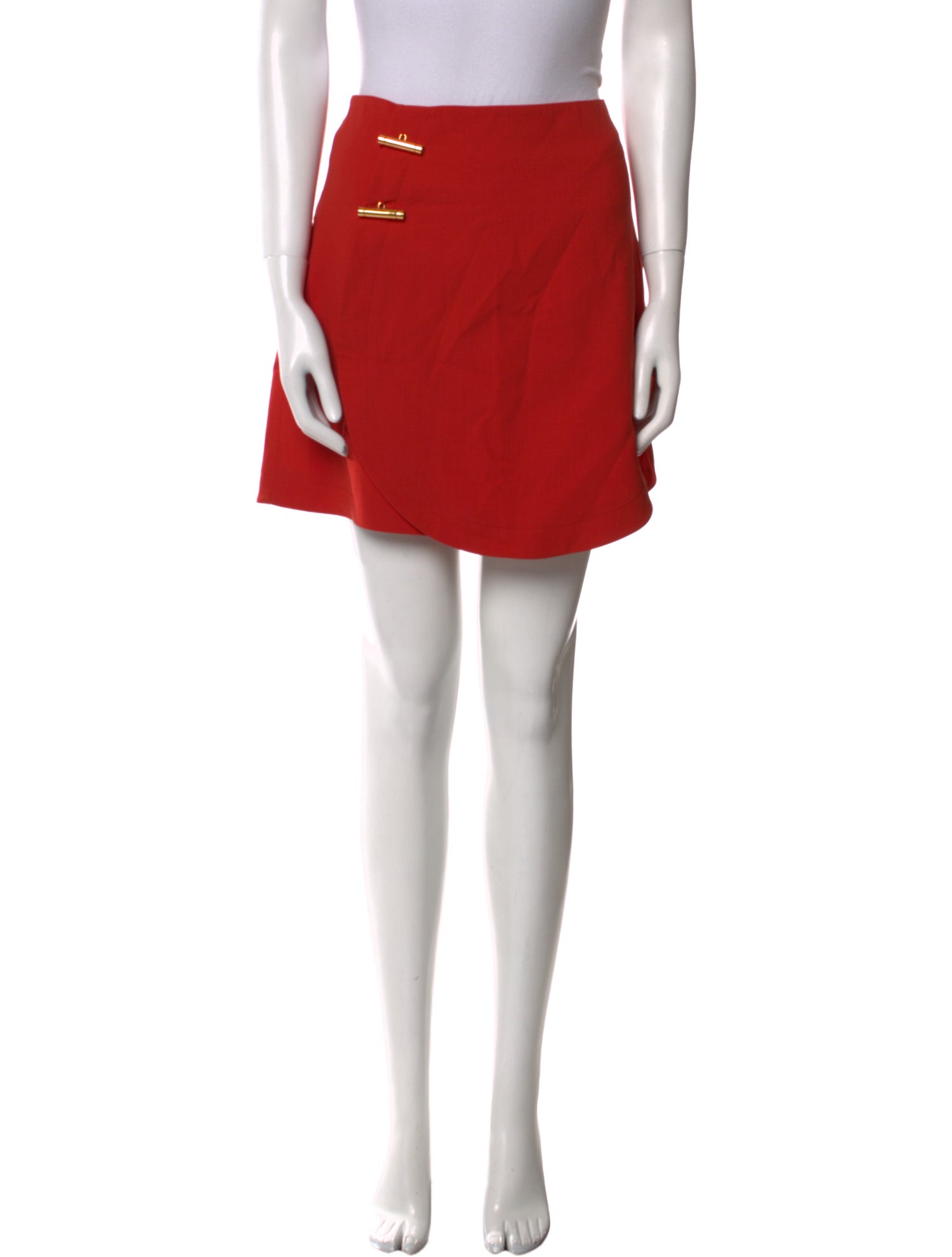 Derek Lam Virgin Wool Mini Skirt
