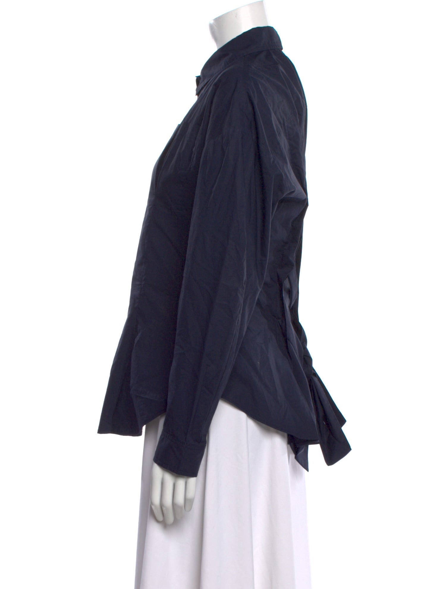 Derek Lam Long Sleeve Button-Up Top