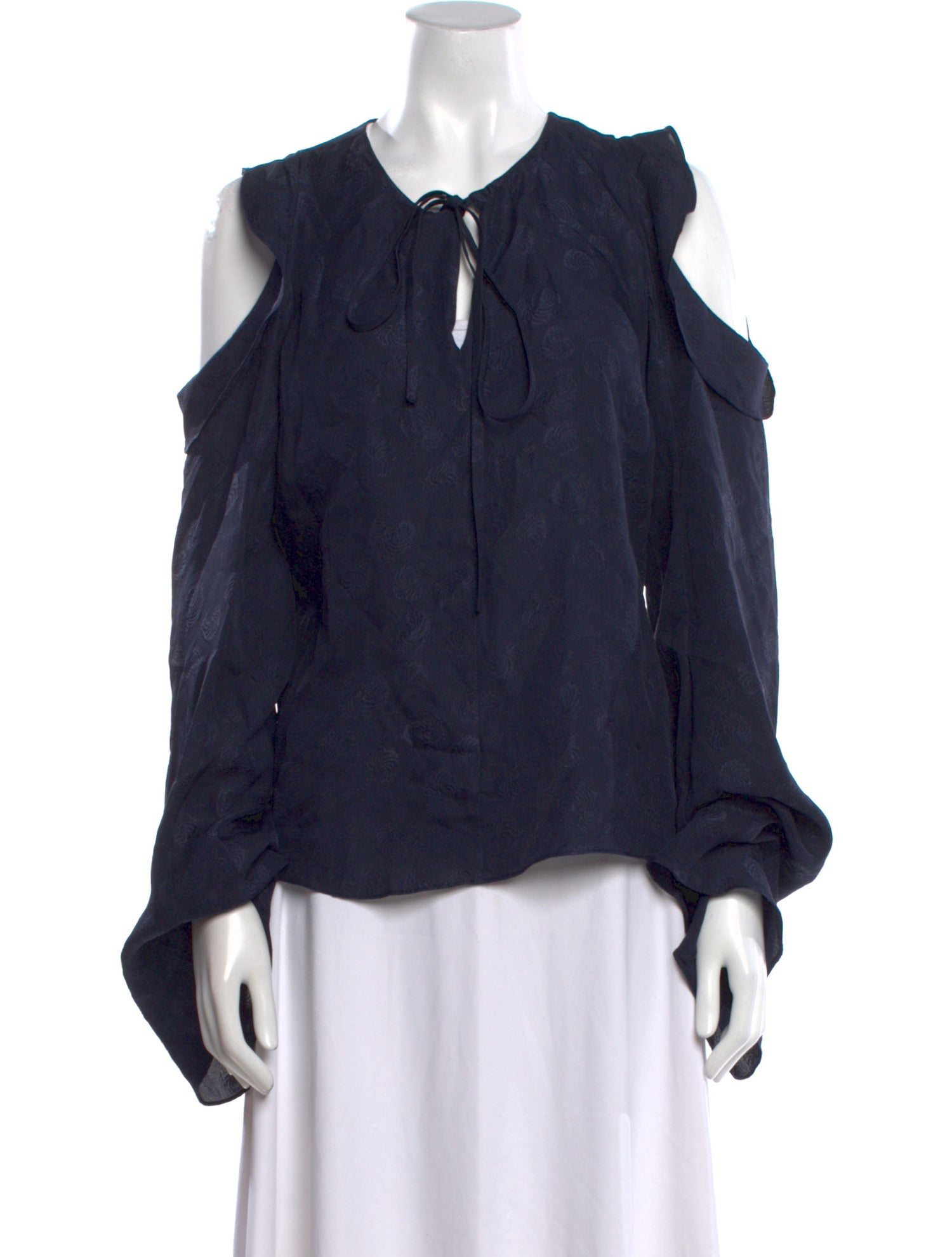 Derek Lam Silk V-Neck Blouse w/ Tags