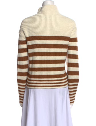 Derek Lam Striped Turtleneck Sweater