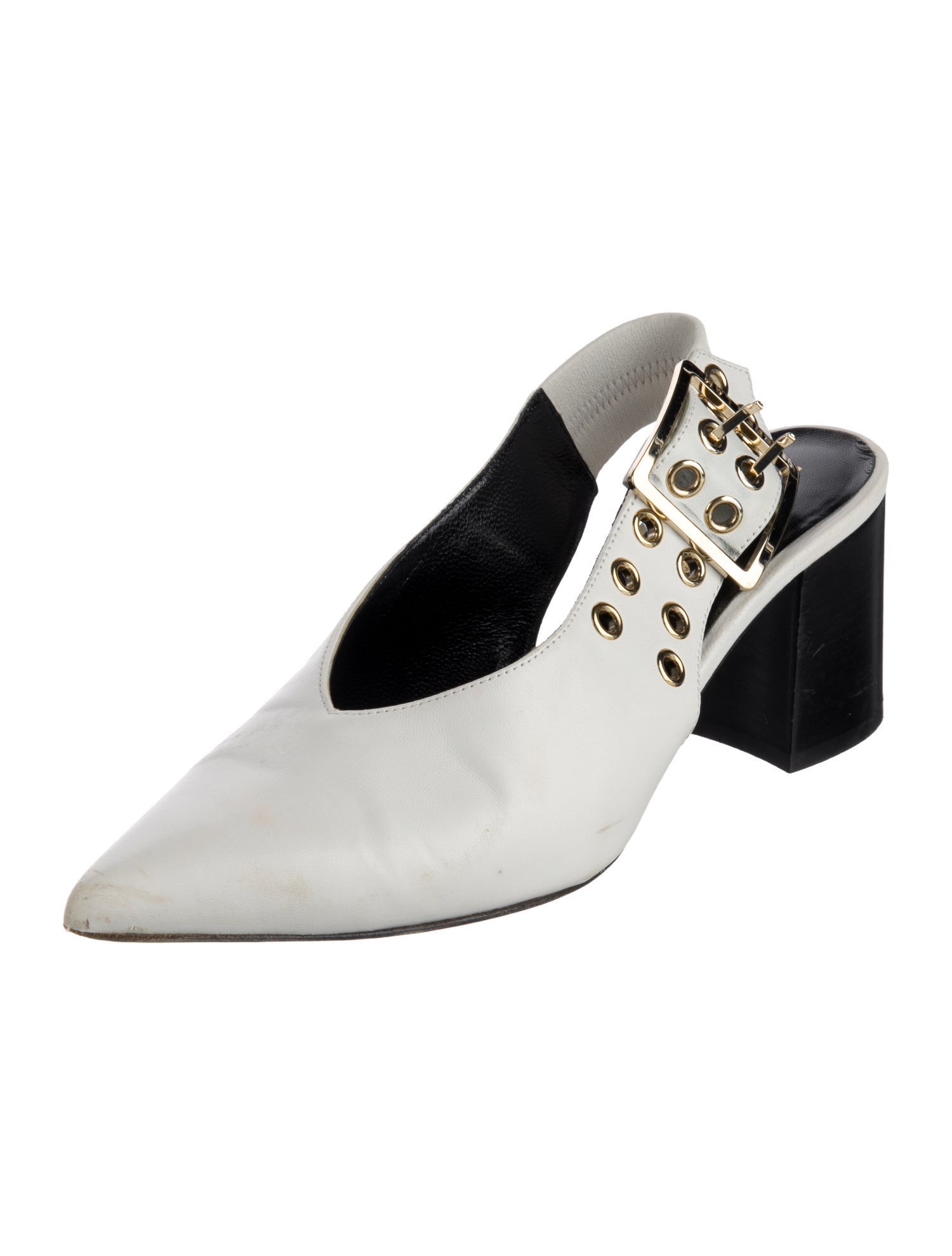 Derek Lam Leather Slingback Pumps