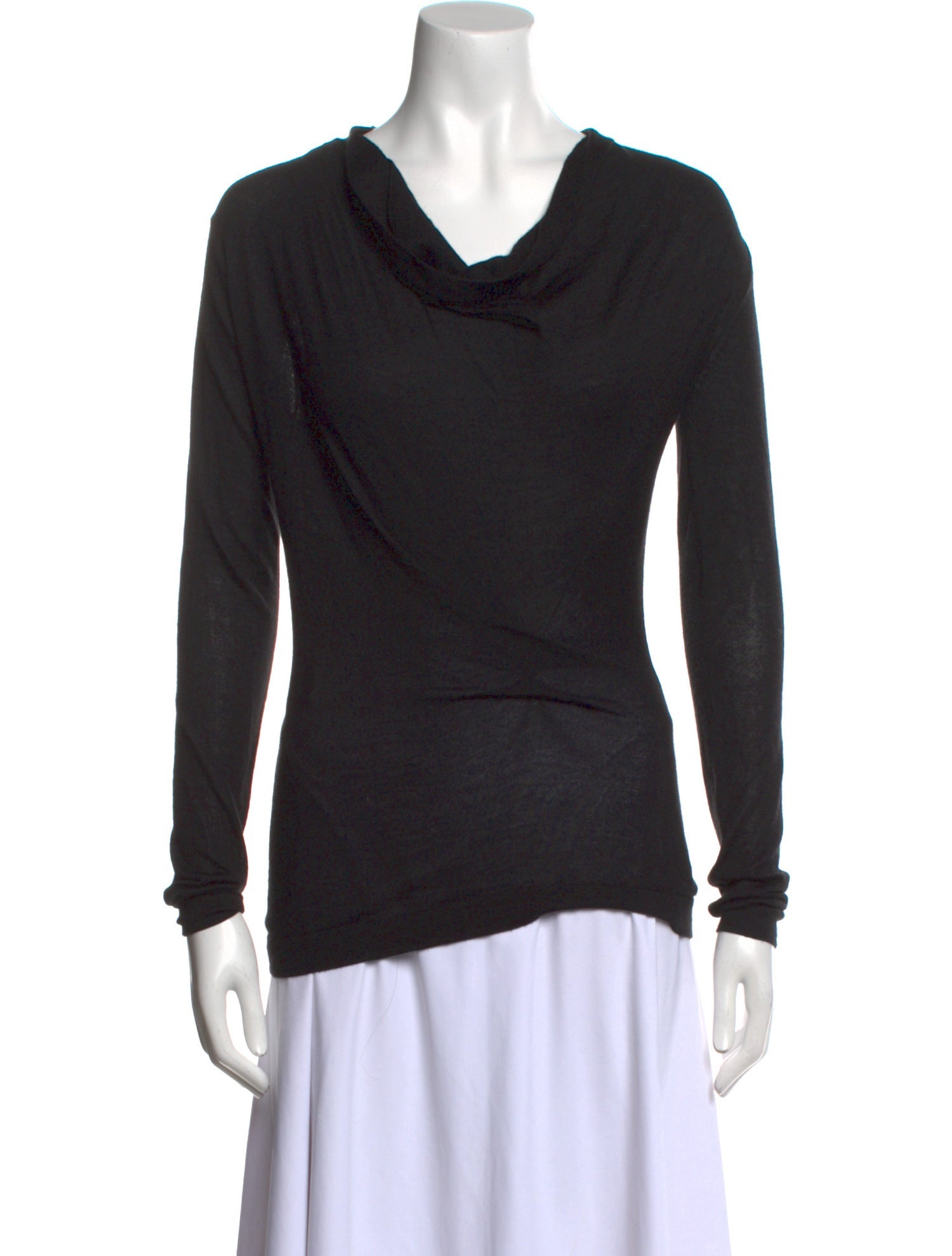 Derek Lam Cashmere Cowl Neck Top