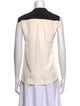 Derek Lam Silk Colorblock Pattern Blouse