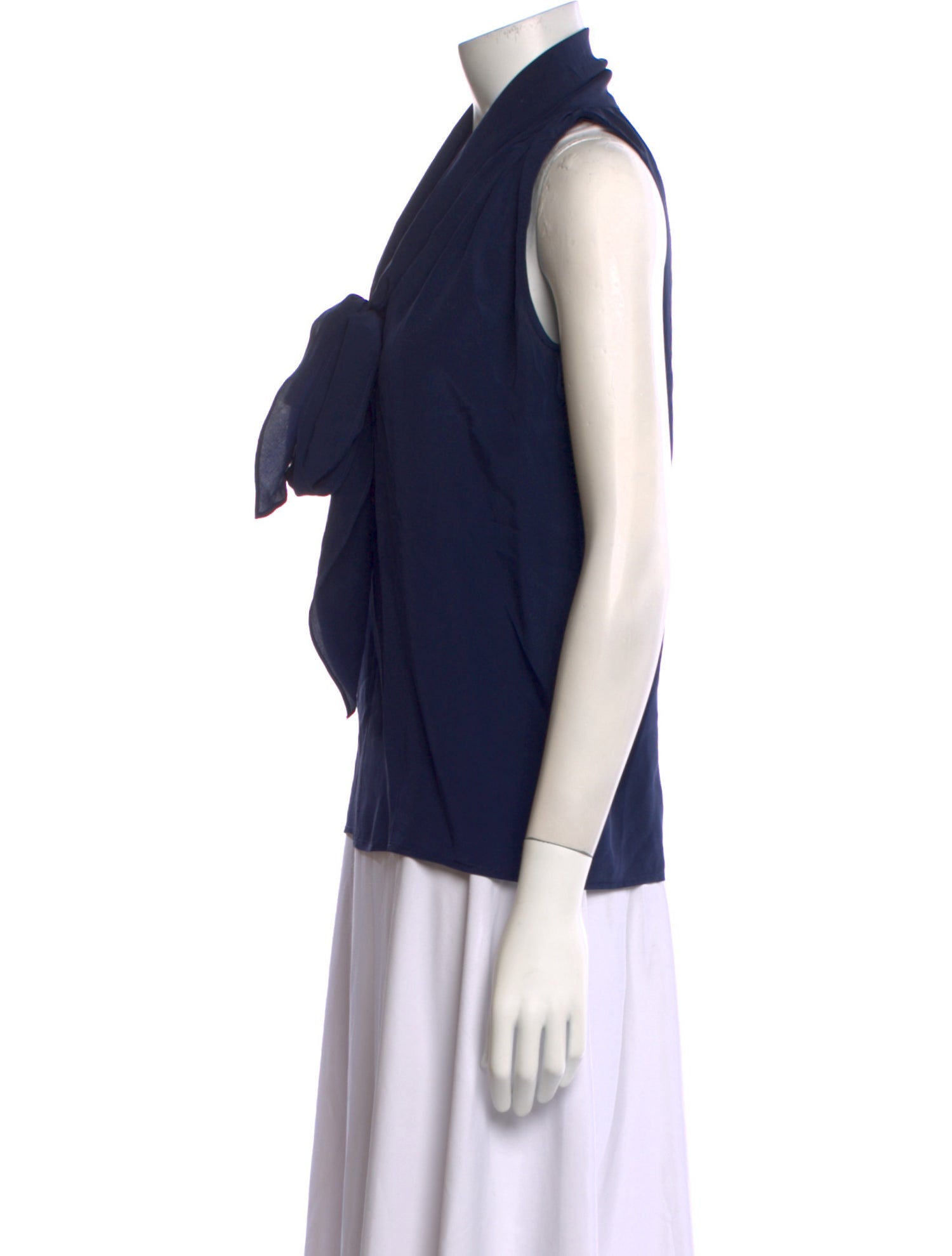 Derek Lam Silk V-Neck Blouse