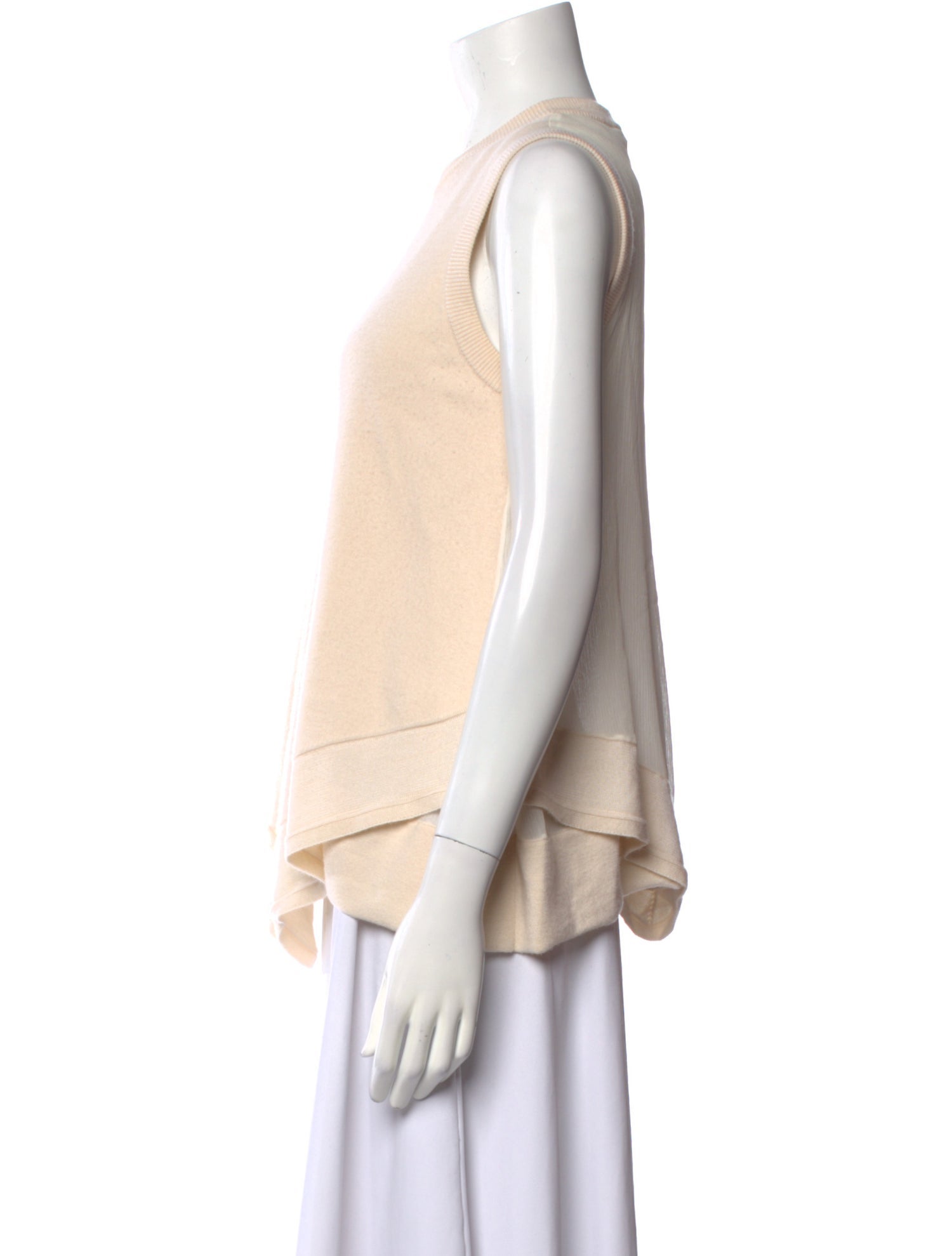 Derek Lam Cashmere Crew Neck Top