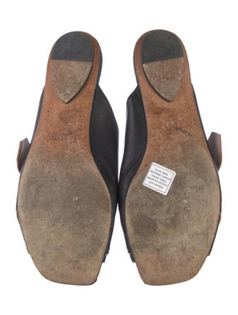 Derek Lam Leather Slides