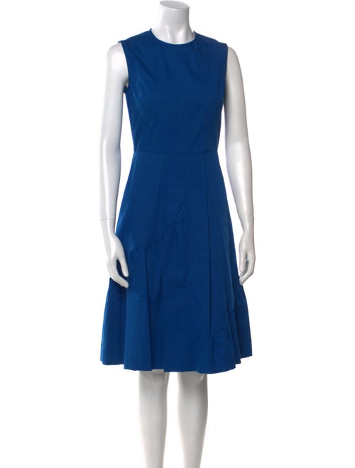 Derek Lam Crew Neck Knee-Length Dress