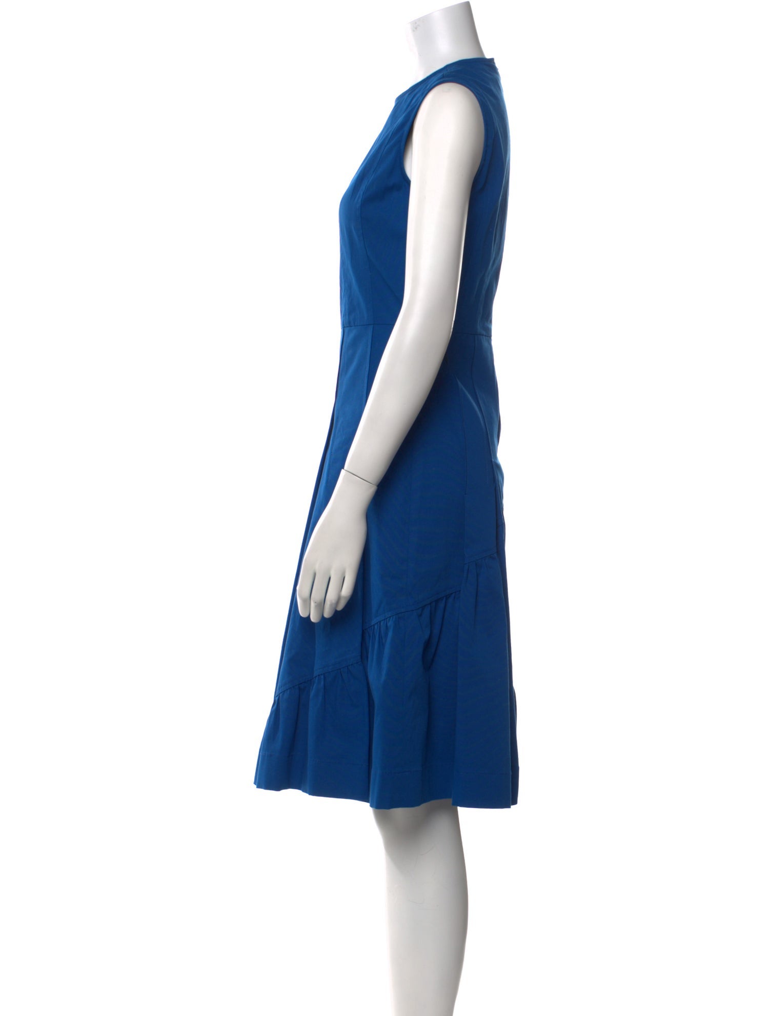 Derek Lam Crew Neck Knee-Length Dress