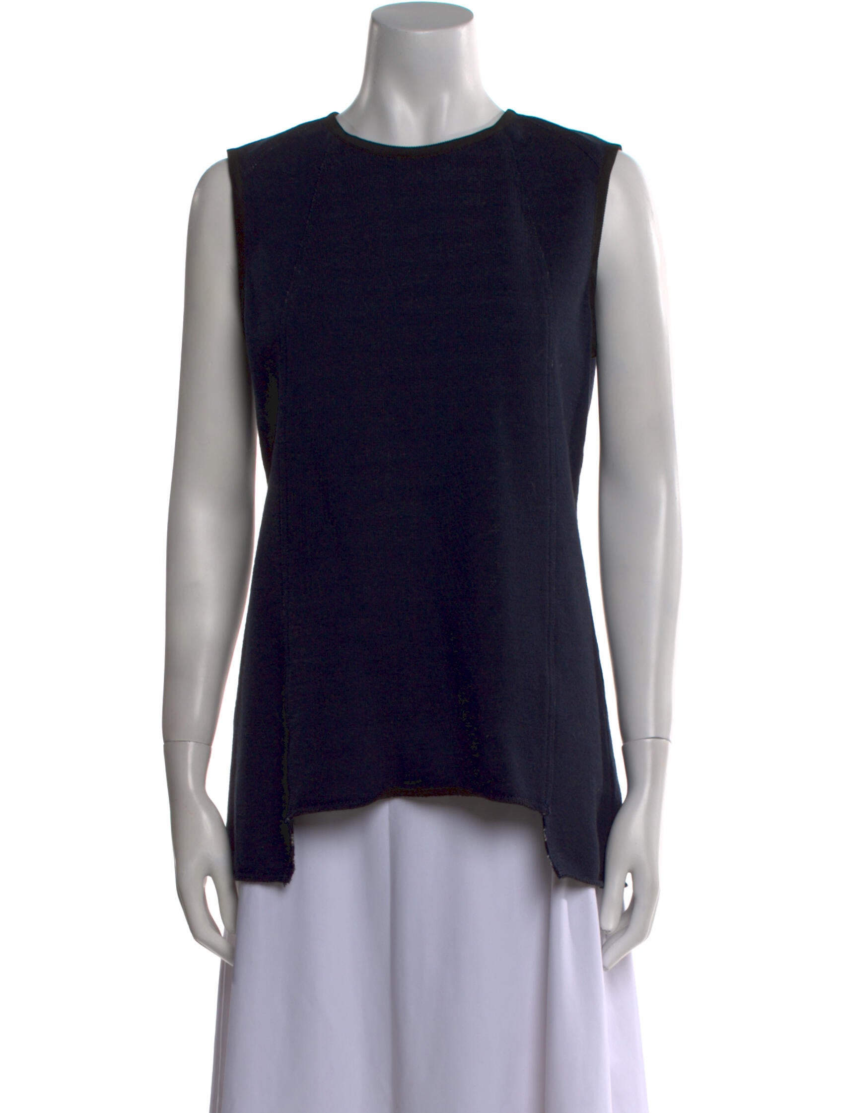 Derek Lam Crew Neck Sleeveless Top