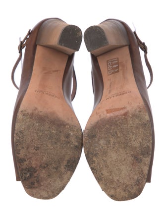 Derek Lam Leather T-Strap Pumps