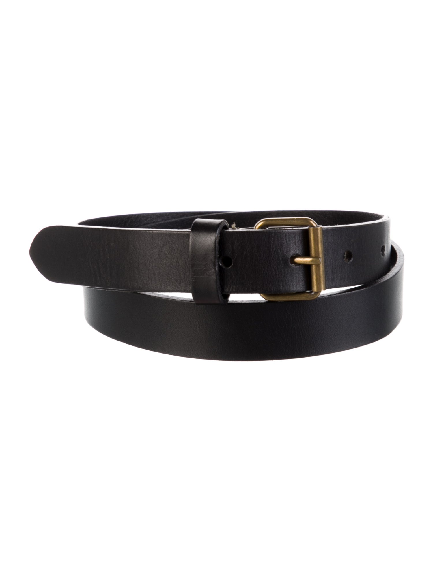 Derek Lam Skinny Leather Belt
