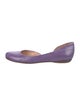 Derek Lam Embossed Leather D'Orsay Flats