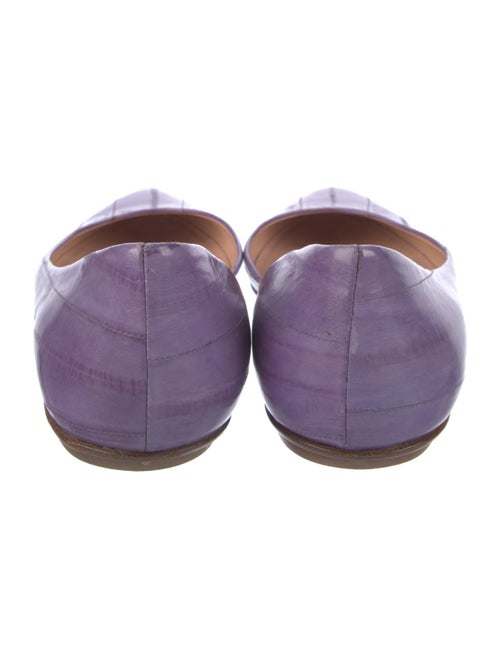 Derek Lam Embossed Leather D'Orsay Flats