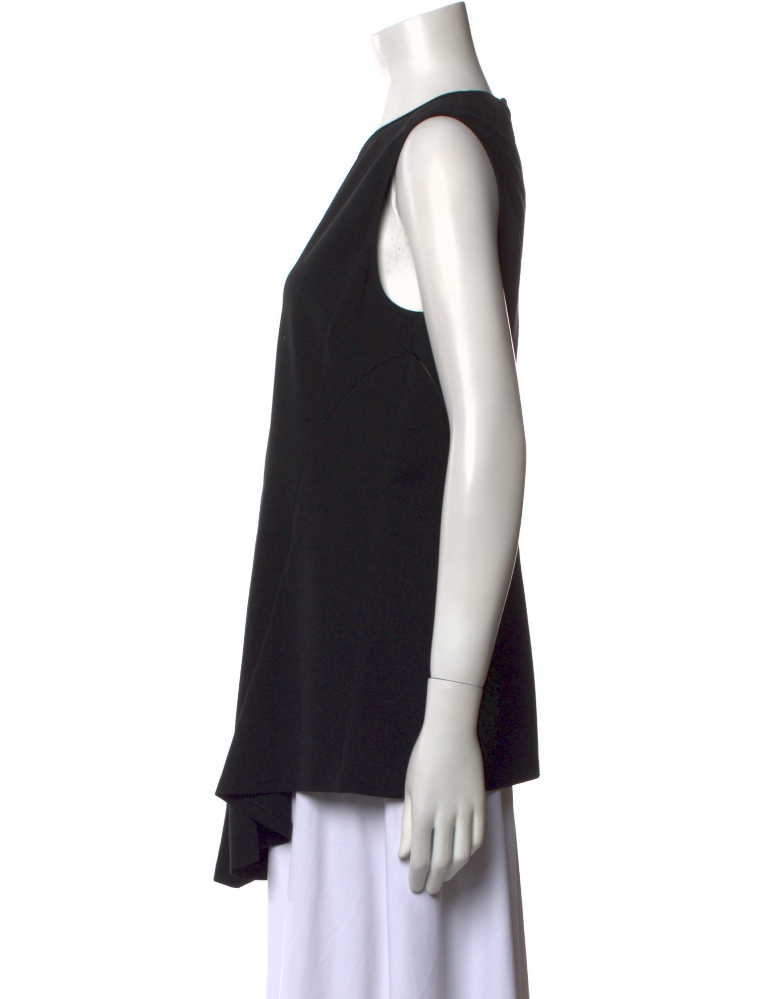 Derek Lam Crew Neck Sleeveless Top
