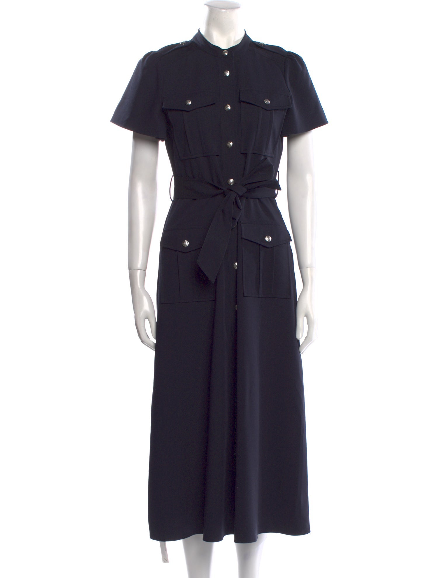Derek Lam Crew Neck Long Dress