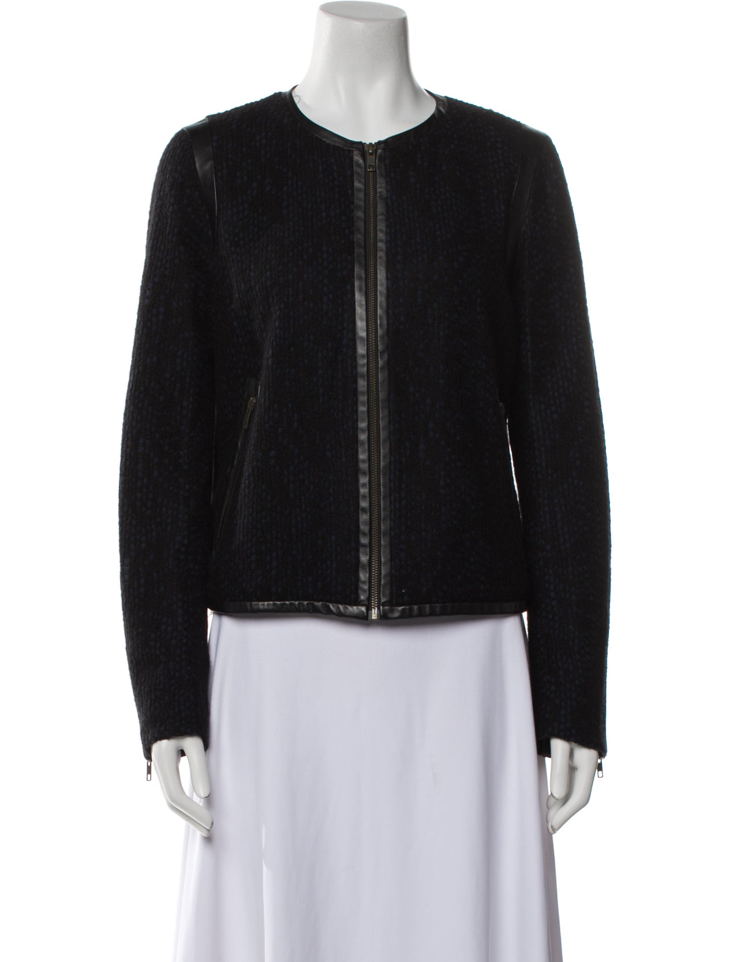 Derek Lam Leather Evening Jacket