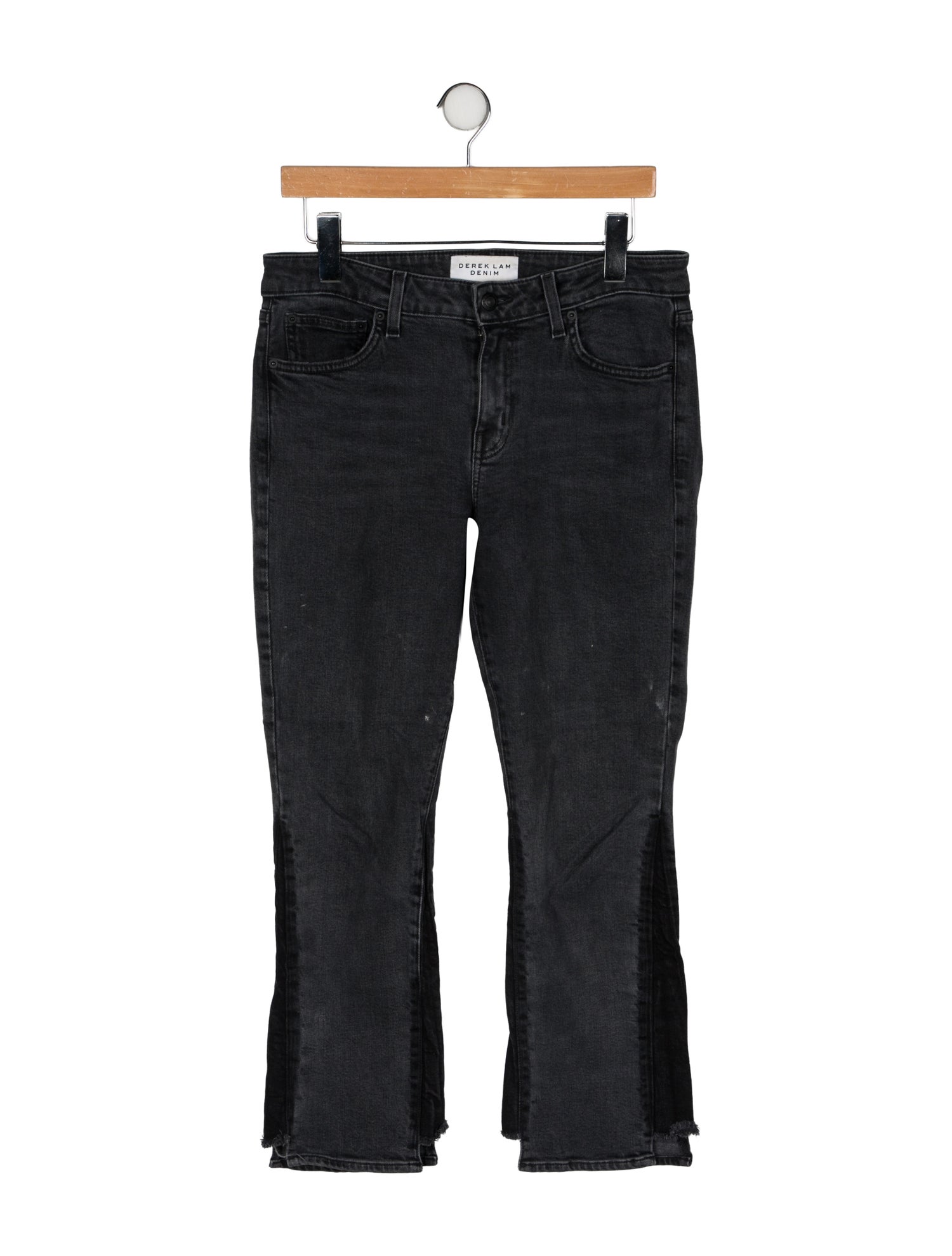 Derek Lam Mid-Rise Straight Leg Jeans