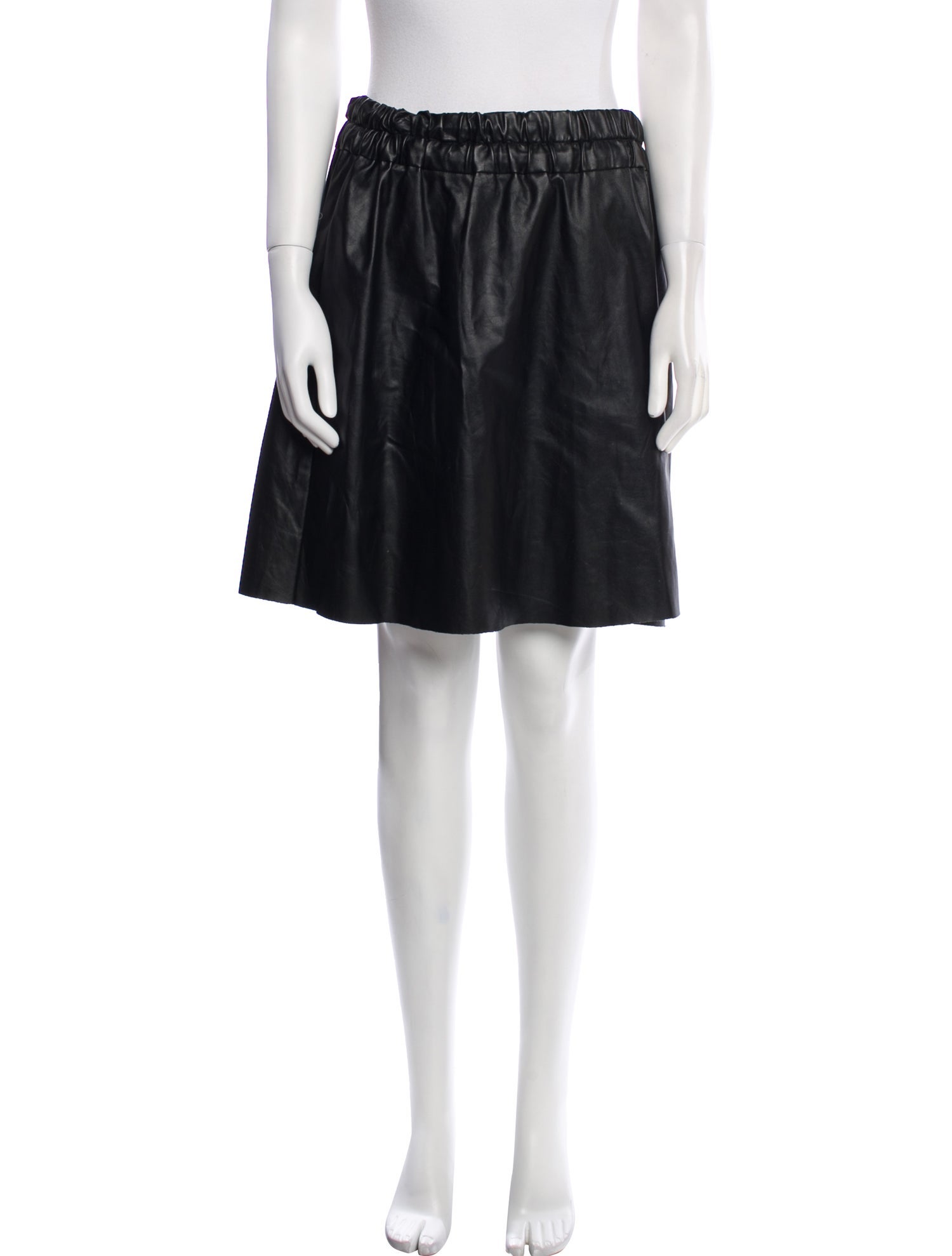 Derek Lam Raw-Edge Trim Mini Skirt