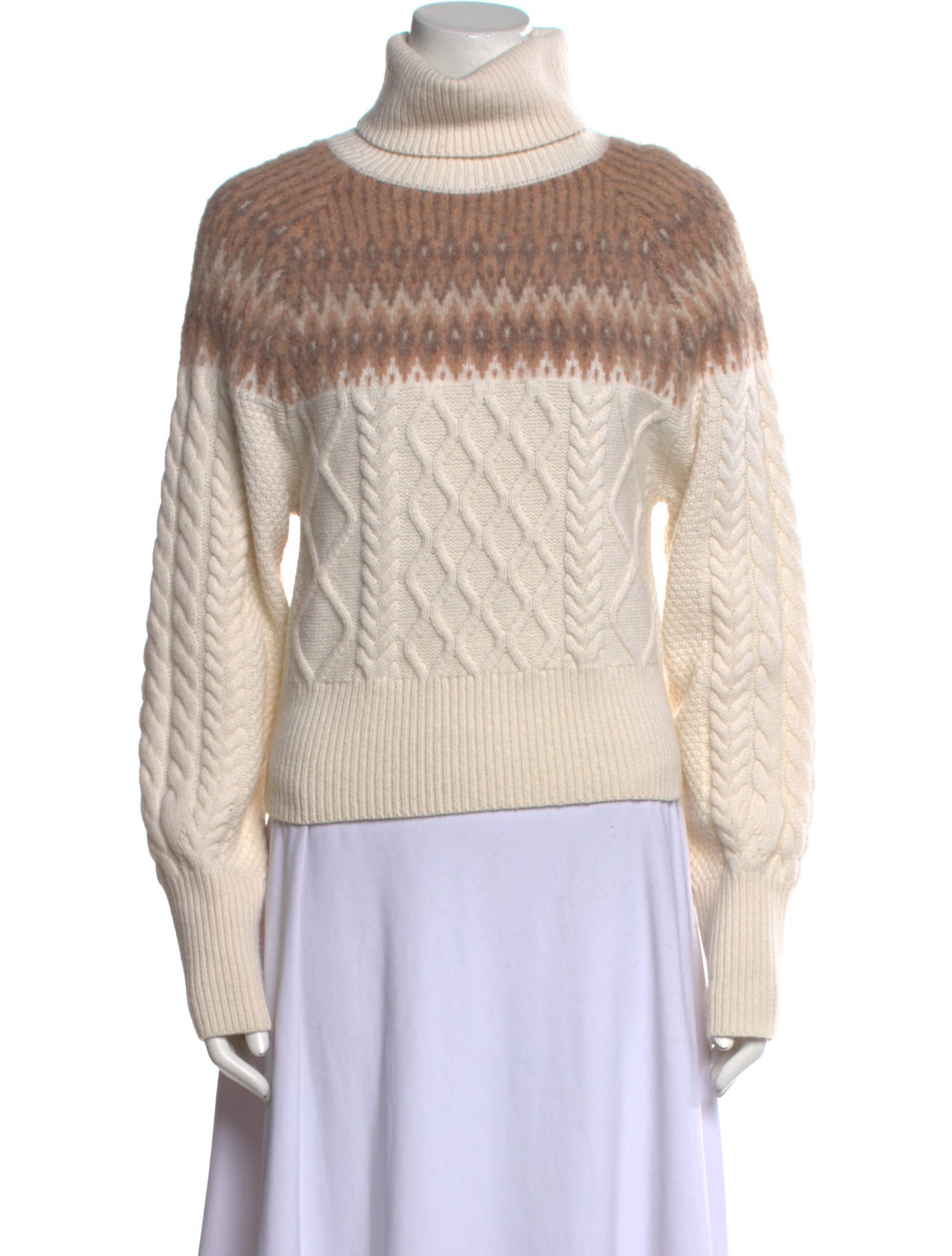 Derek Lam Wool Printed Sweater w/ Tags