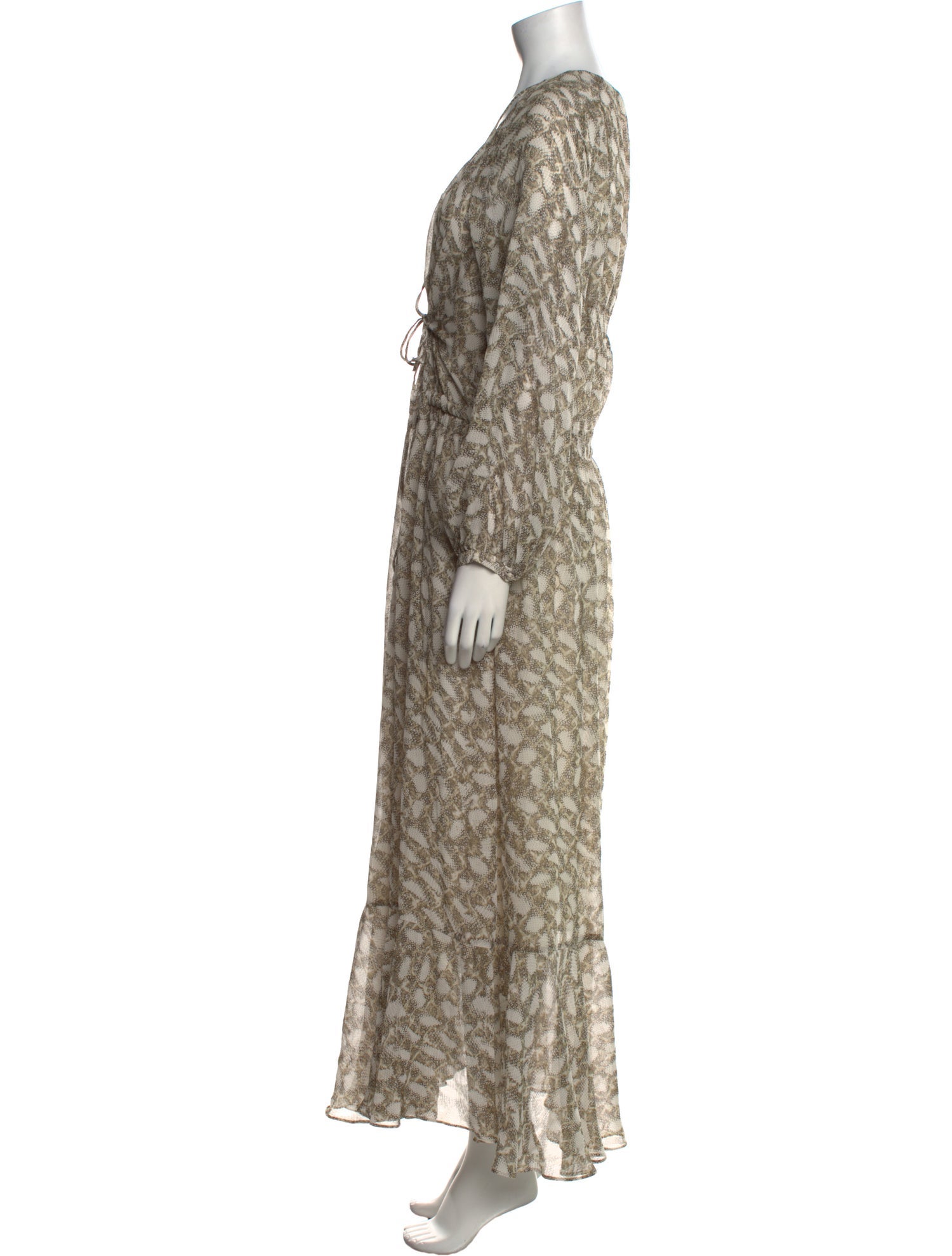 Derek Lam Silk Long Dress