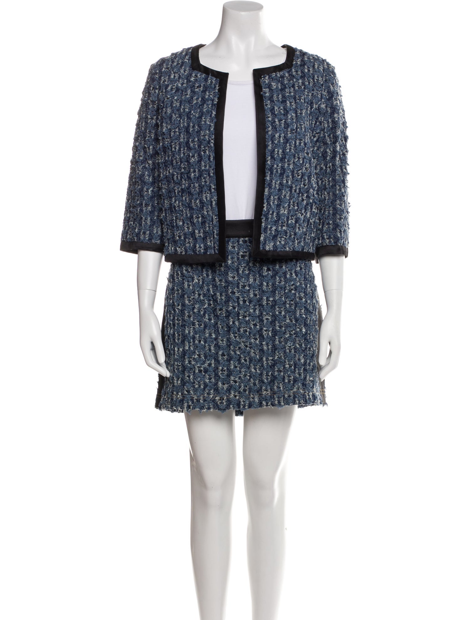 Derek Lam Tweed Pattern Skirt Set w/ Tags