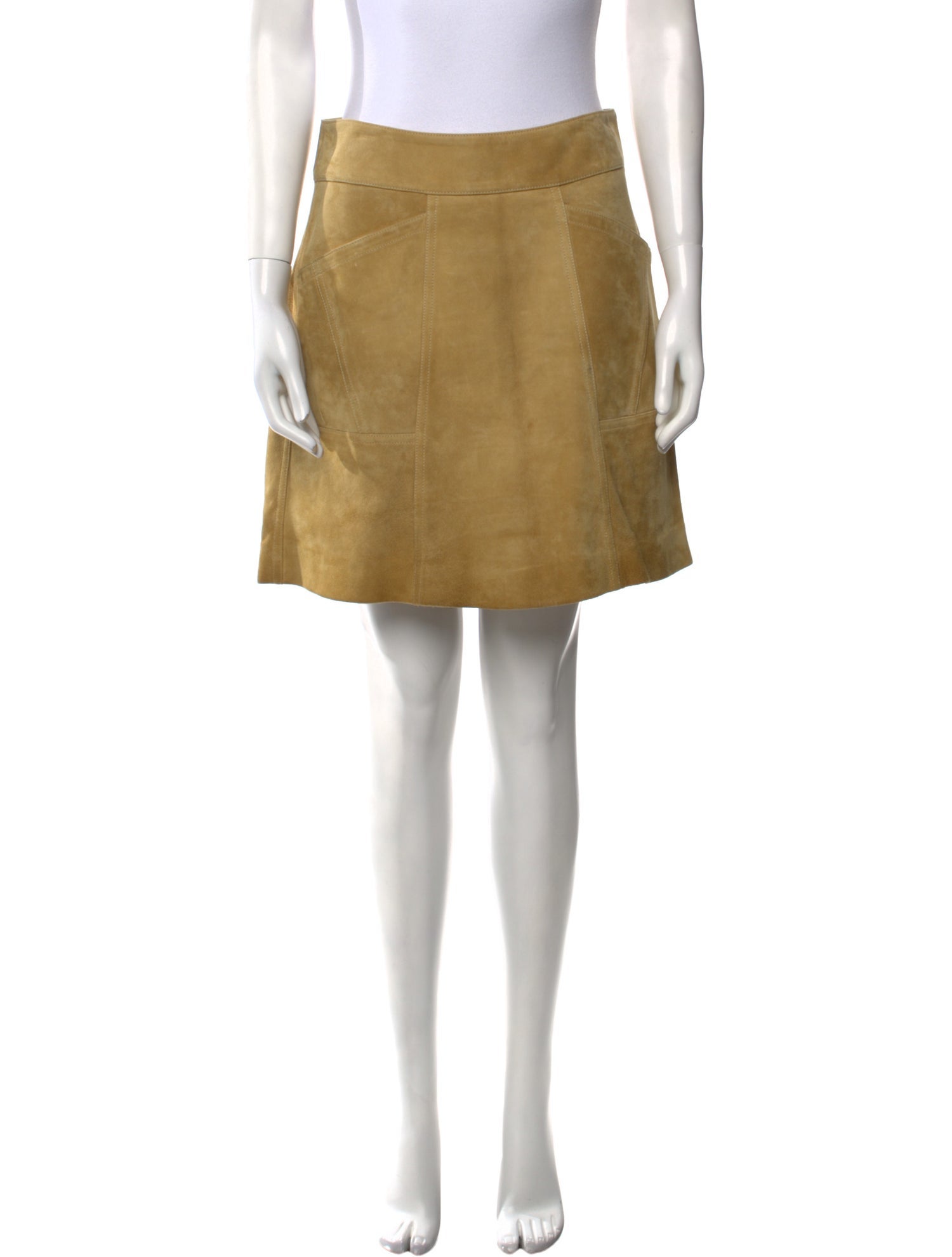 Derek Lam Calfskin Mini Skirt