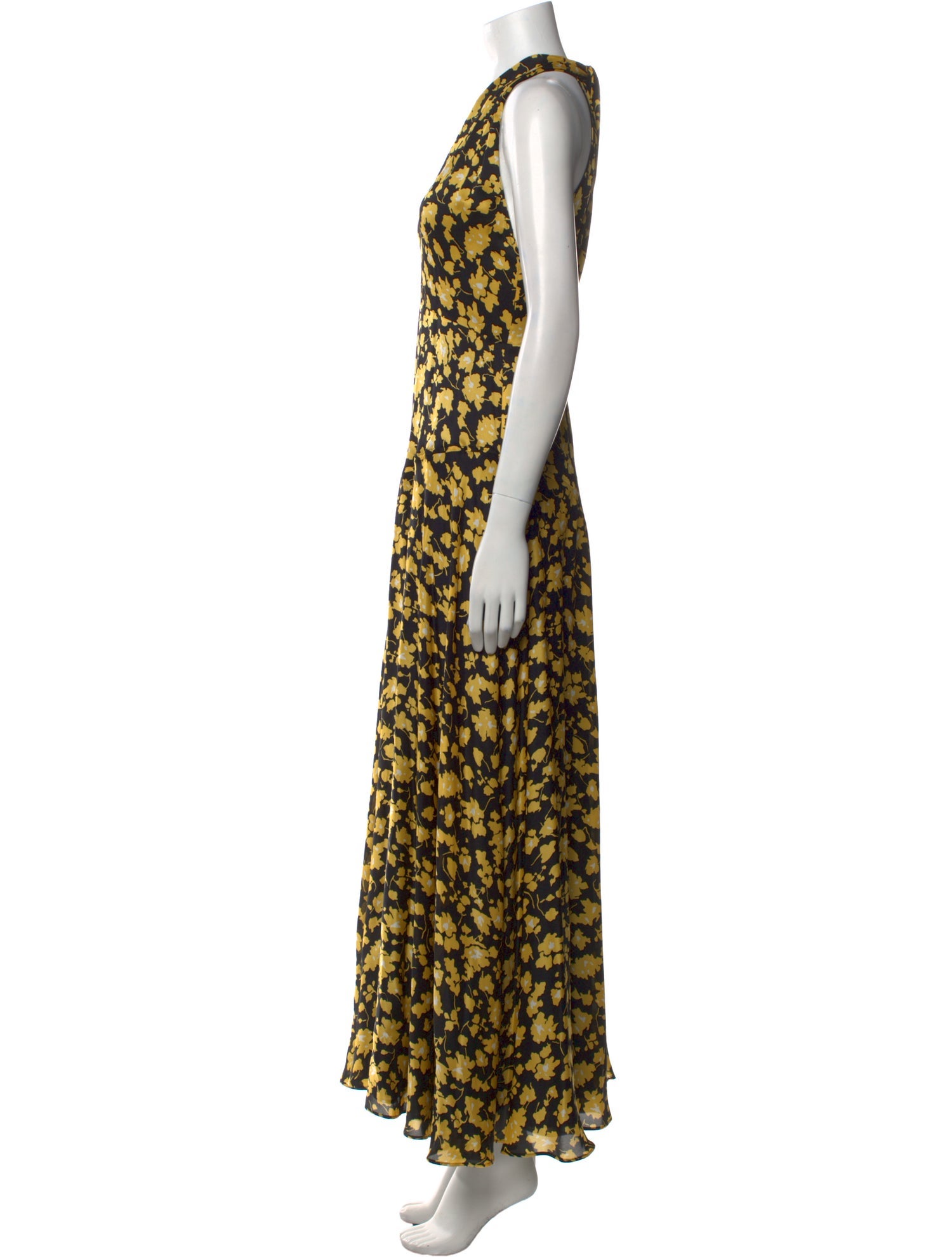 Derek Lam Silk Long Dress