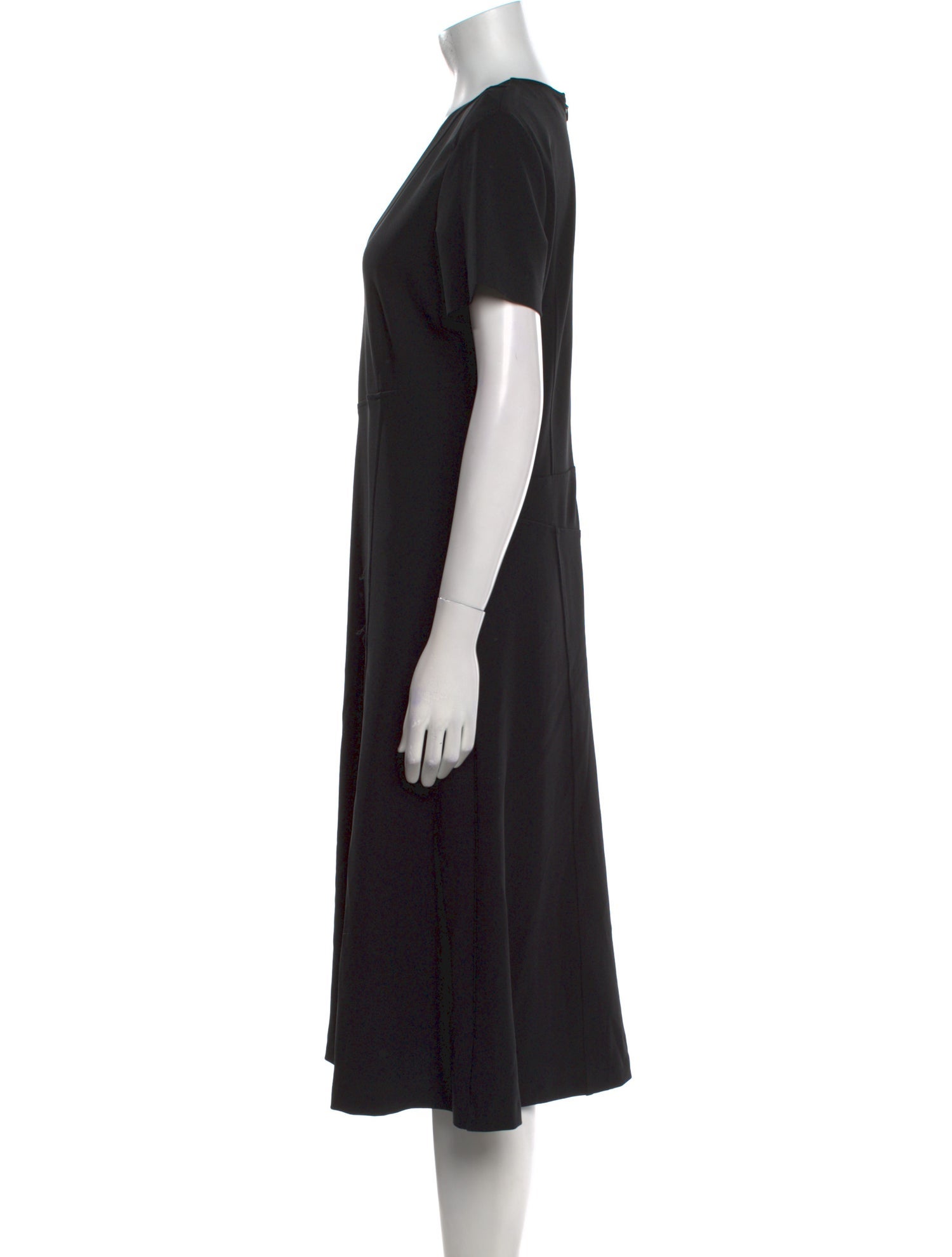 Derek Lam V-Neck Midi Length Dress