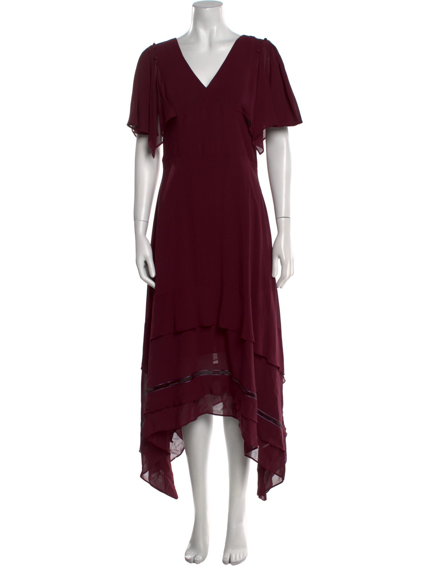 Derek Lam Silk Long Dress